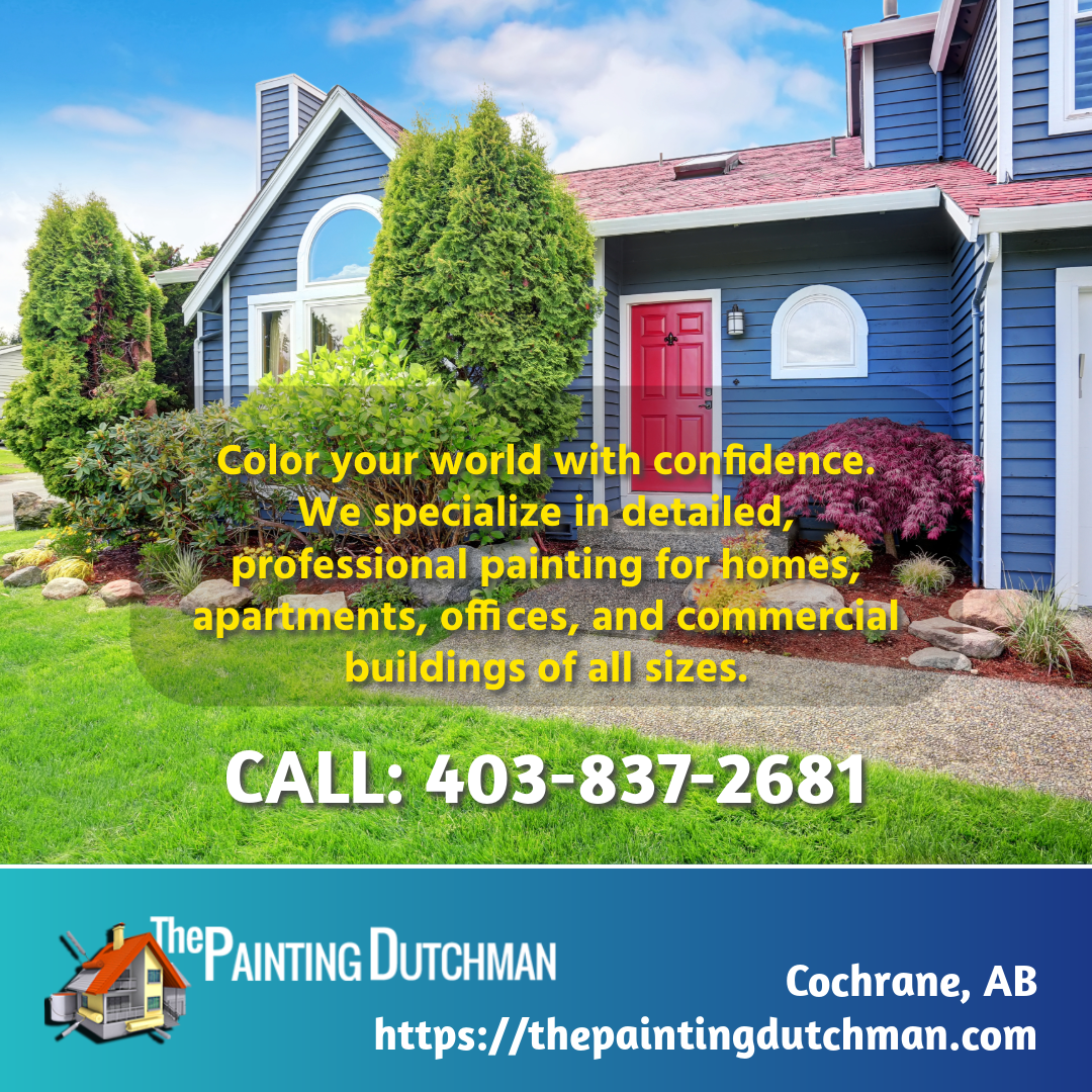 Discover how The Painting Dutchman makes quality painting easy for homes and businesses in Cochrane, AB. Expert service, stunning results.